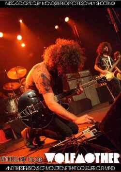 Wolfmother ウルフマザー/Netherland 2010