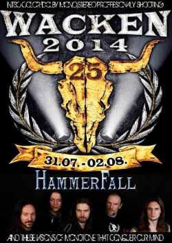 Hammerfall ハンマーフォール/Germany 2014
