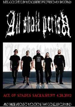 All Shall Perish オール・シャル・ペリシュ/California,USA 2012