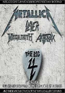 Metallica メタリカ/Sweden 2011