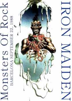 Iron Maiden アイアン・メイデン/Barcelona,Spain 1988