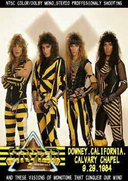 Stryper ストライパー/California,USA 1984