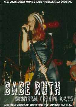 Babe Ruth ベーブ・ルース/Canada 1975
