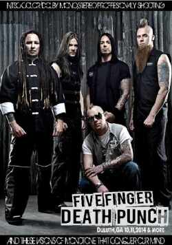 Five Finger Death Punch ファイヴ・フィンガー・デス・パンチ/GA,USA 2014
