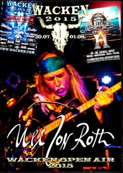 Uli Jon Roth ウリ・ジョン・ロート/Germany 2015 & more