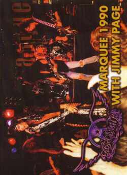 Aerosmith & Jimmy Page エアロスミス/Marquee 1990