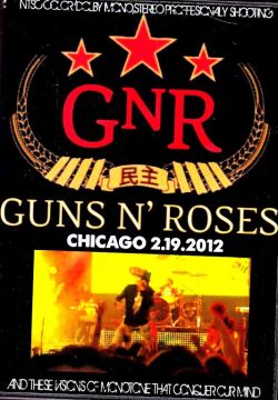 Guns N' Roses ガンズ・アンド・ローゼス/Illinois,USA 2012