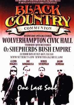 Black Country Communion ブラック・カントリー・コミュニオン/UK 2010