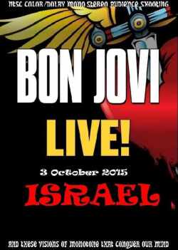 Bon Jovi ボン・ジョヴィ/Israel 2015