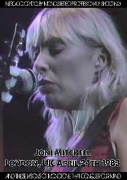 Joni Mitchell ジョニ・ミッシェル/London,UK 1983