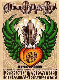 Allman Brothers Band オールマン・ブラザーズ/New York,USA 3.17.2009