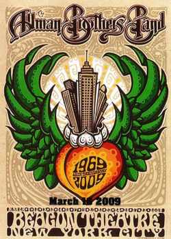 Allman Brothers Band オールマン・ブラザーズ/New York,USA 3.16.2009