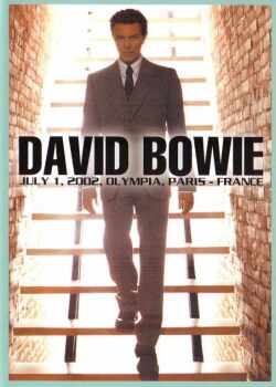 David Bowie デヴィッド・ボウイ/Paris,France 2002