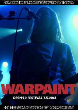 Warpaint ウォーペイント/Poland 2014