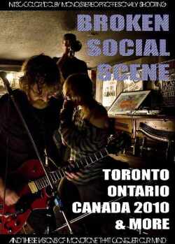 Broken Social Scene ブロークン・ソーシャル・シーン/Canada 2010 & more