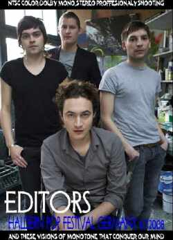Editors エディターズ/Germany 2008