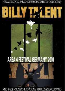 Billy Talent ビリー・タレント/Germany 2010