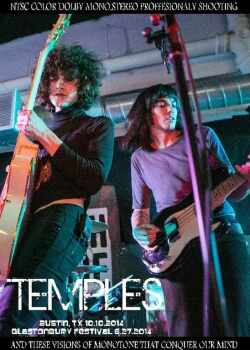 Temples テンプルズ/TX,USA 2014