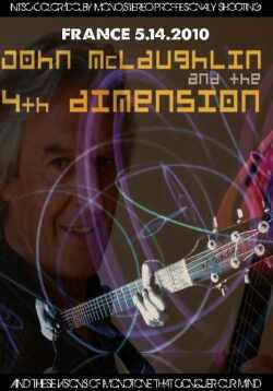 John McLaughlin 4th Dimension ジョン・マクラフリン/France 2010