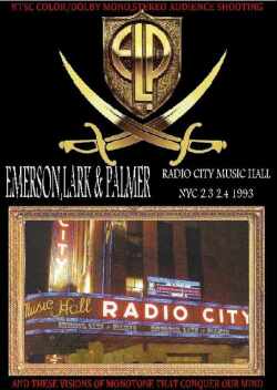 Emerson,Lake & Palmer EL & P/New York,USA 1993