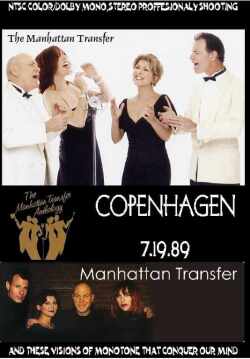 Manhattan Transfer マンハッタン・トランスファー/Copenhagen 1989