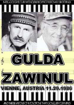 Frienrich Gulda,Joe Zawinul ジョー・ザヴィヌル/Austria 1986