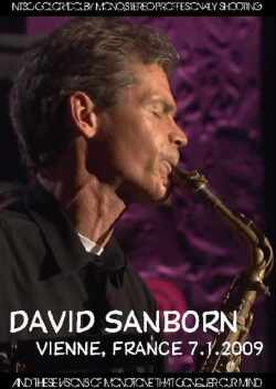 David Sanborn デヴィッド・サンボーン/France 2009