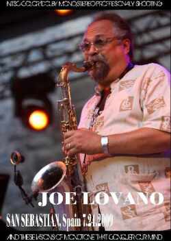 Joe Lovano ジョー・ロヴァーノ/Spain 2009