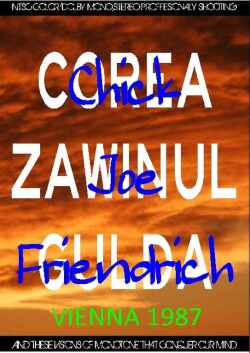 Chick Corea,Joe Zawinul,Friendrich Gulda チック・コリア/Austria 1987
