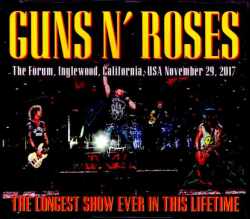 Guns N’ Roses ガンズ・アンド・ローゼス/CA,USA 2017 AUD & SBD Ver.