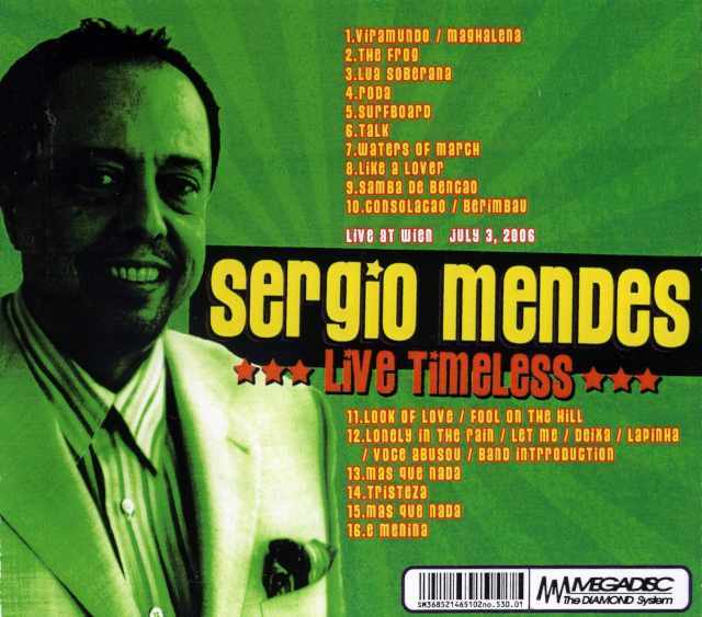 SERGIO MENDES セルジオ・メンデス/LIVE TIMELESS
