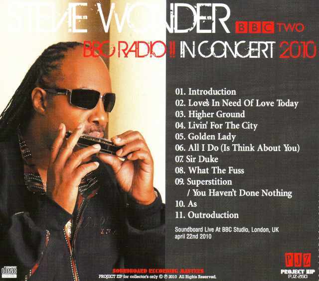 Stevie Wonder スティーヴィー・ワンダー/London,UK 2010