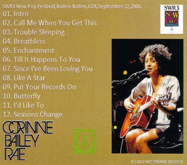 Corinne Bailey Rae コリーヌ・ベイリー・レイ/Germany 2006
