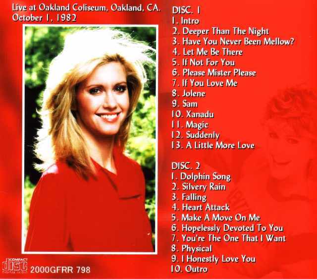 Olivia Newton-John オリビア・ニュートン・ジョン/California,USA 1982
