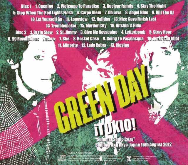 GREEN DAY  グリーンデイ　CD まとめ売り 洋楽/ロック/CD】グリーンデイ GREENDAY 3枚セット まとめ売り