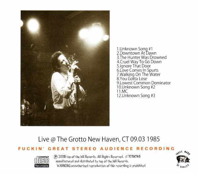 Richard Hell リチャード・ヘル/Connecticut,USA 1985