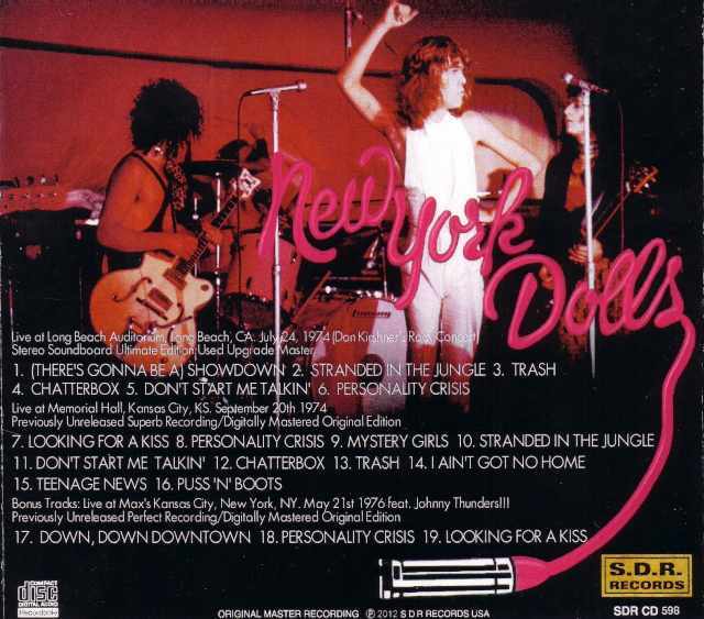 New York Dolls ニューヨーク・ドールズ/California,USA 1974 & more