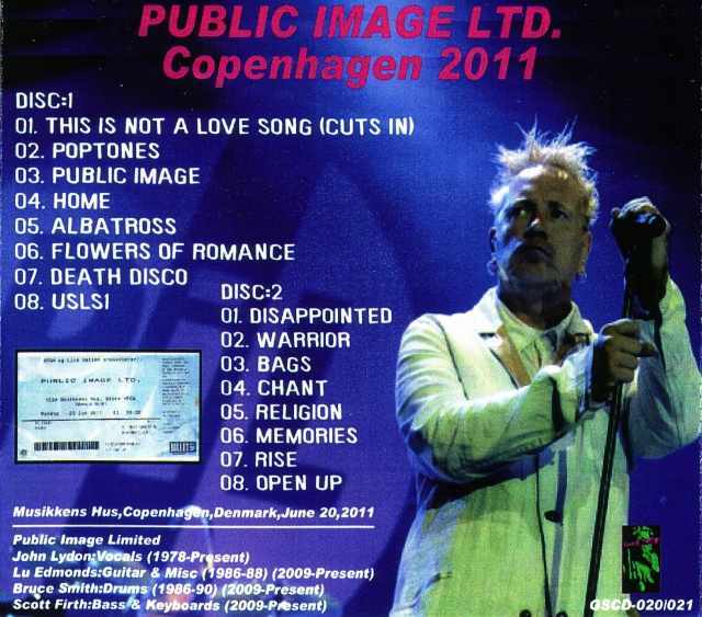 PUBLIC IMAGE★パブリック・イメージ★PiL★ジョン・ライドン Public Image Ltd.（パブリック・イメージ・リミテッド）、John