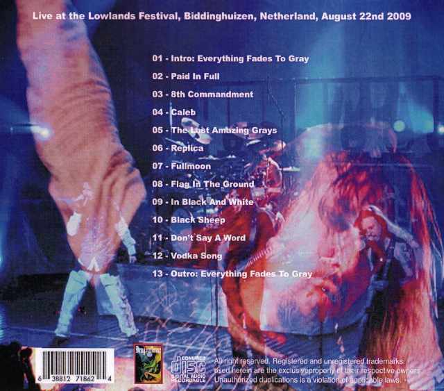 Sonata Arctica ソナタ・アークティカ/Nethrelands 2009