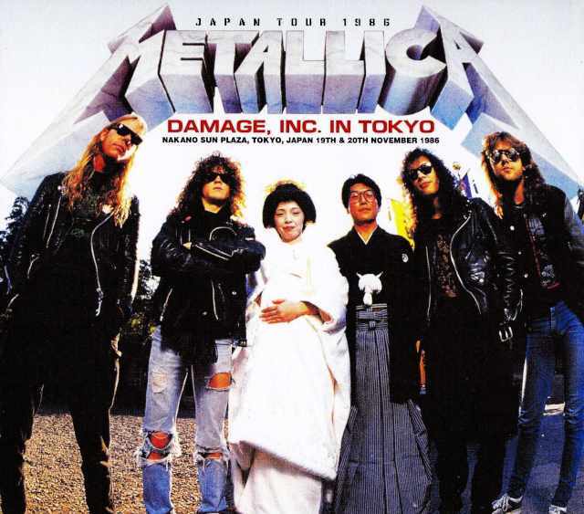 Metallica メタリカ/Tokyo,Japan 1986
