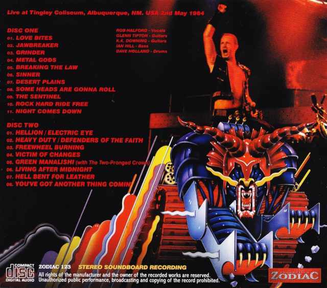 Judas Priest ジューダス・プリースト/Minnesota,USA 1984