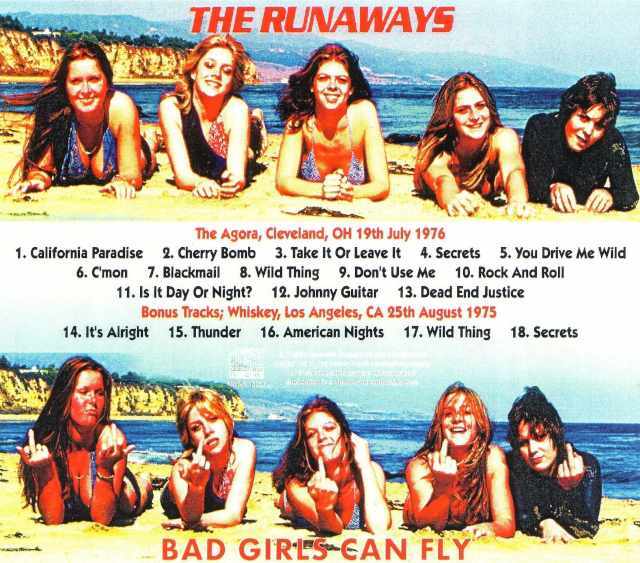 ランナウェイズ('10米) Runaways ランナウェイズ/Ohio,USA 1976 & more