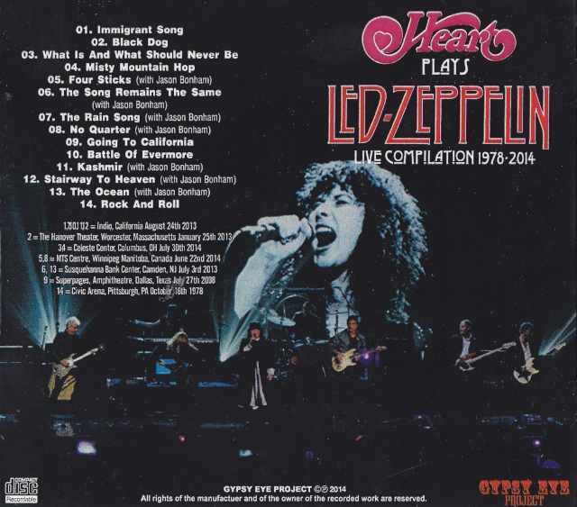 Heart ハート/Led Zeppelin Compilation 1978-2014