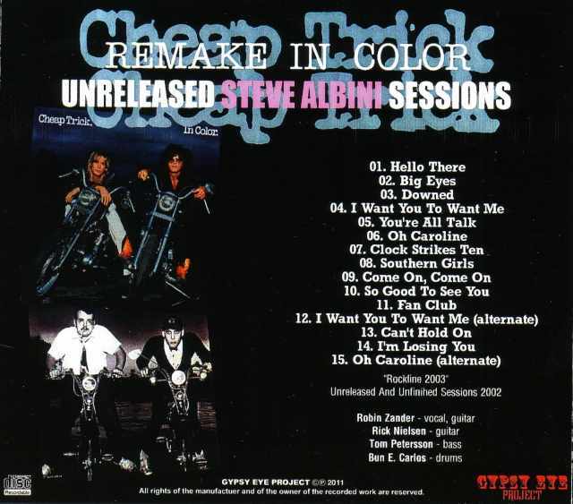 Cheap Trick チープ・トリック/Unreleased and Unfinihed