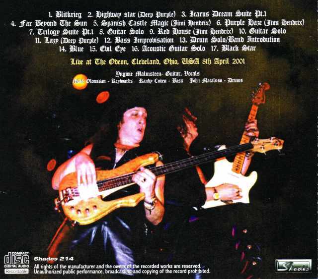 イングヴェイマルムスティーンアーカイヴズ Yngwie Malmsteen Yngwie Malmsteen – Yngwie Malmsteen Archives = イングヴェイ