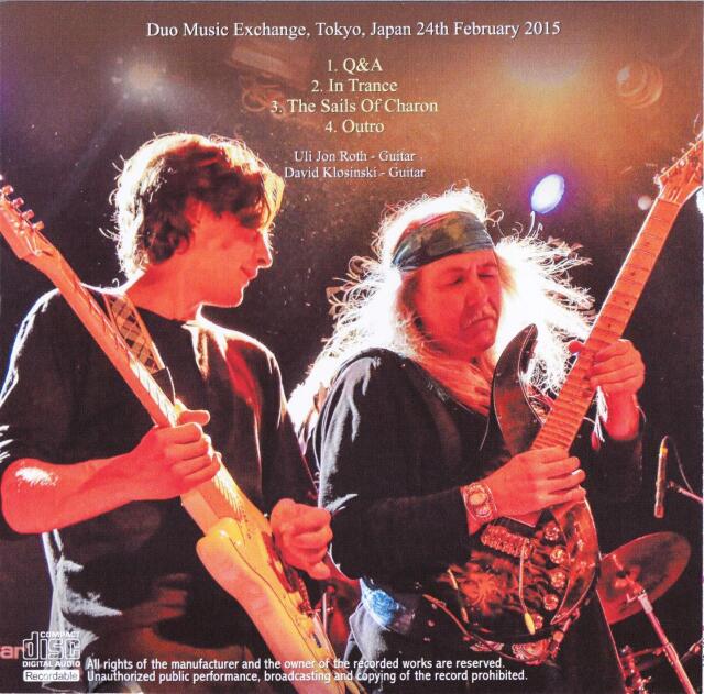 Uli Jon Roth ウリ・ジョン・ロート/Tokyo,Japan 2.24.2015