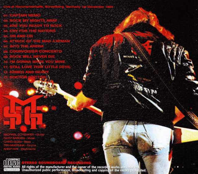 Michael Schenker マイケル・シェンカー/Germany 1983 Remastered Edition