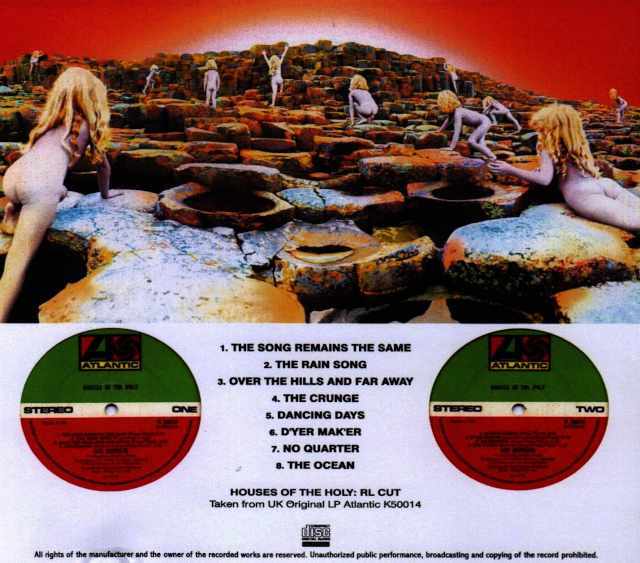 Led Zeppelin レッド・ツェッペリン/House of the Holy RL Cut