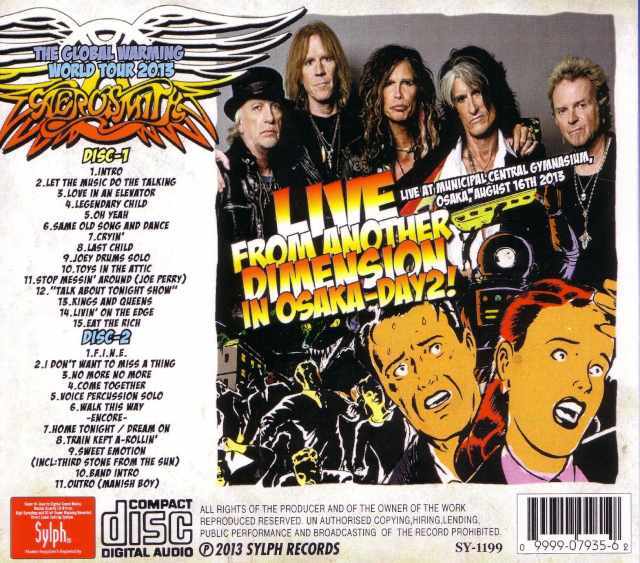 Aerosmith エアロスミス/Osaka,Japan 8.16.2013
