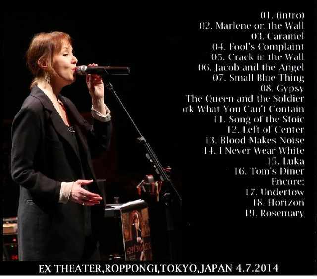 Suzanne Vega スザンヌ・ヴェガ/Tokyo,Japan 2014
